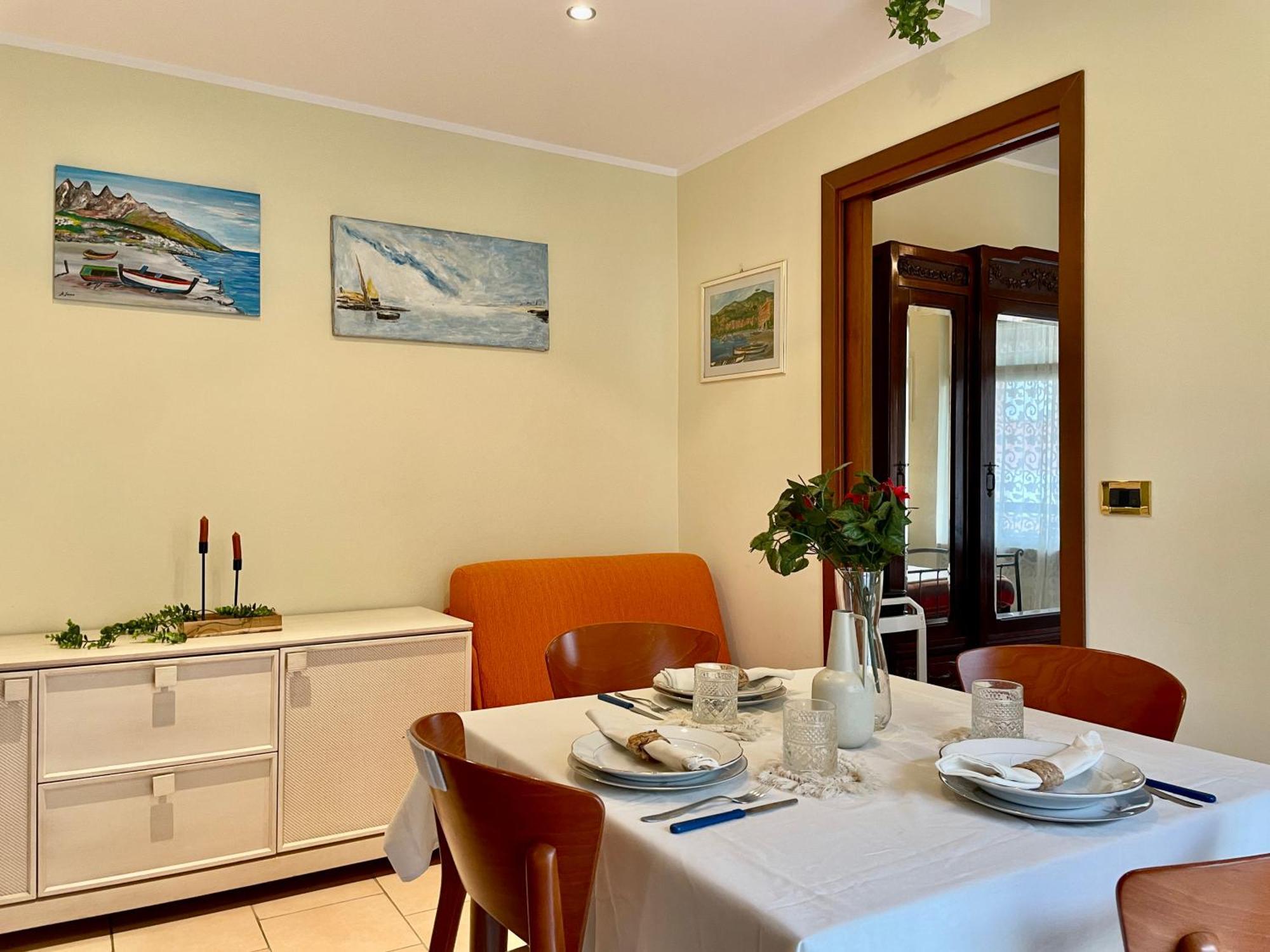 ロアーノ700M Dal Mare Bilocale Con A/C, Ampio Balcone E Wi-Fiアパートメント エクステリア 写真